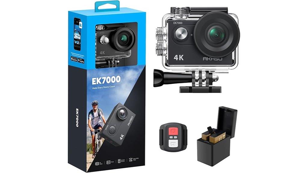 4k wifi action camera