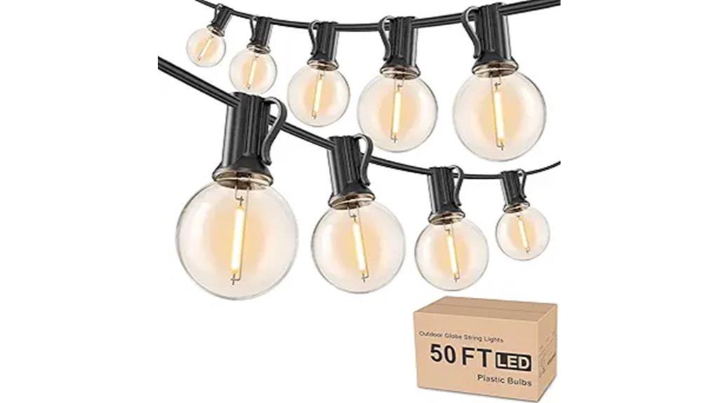 50ft g40 led lights