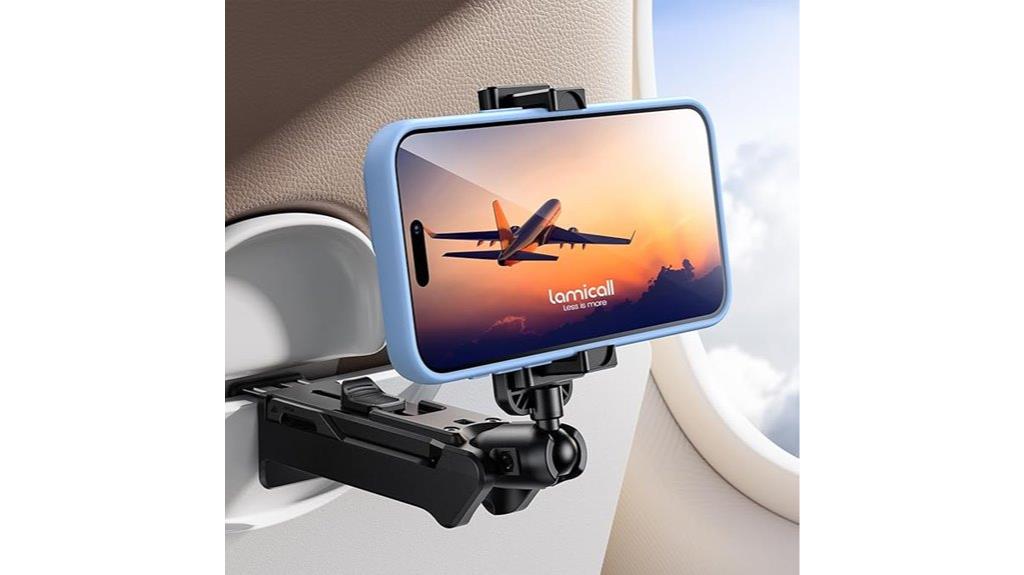 airplane phone holder mount