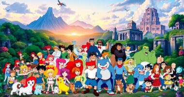 animated shows defining generations