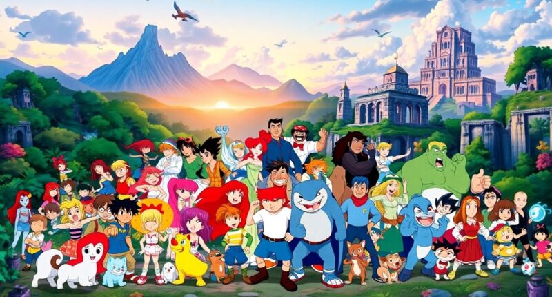 animated shows defining generations