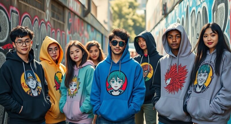 anime hoodies for stylish fans