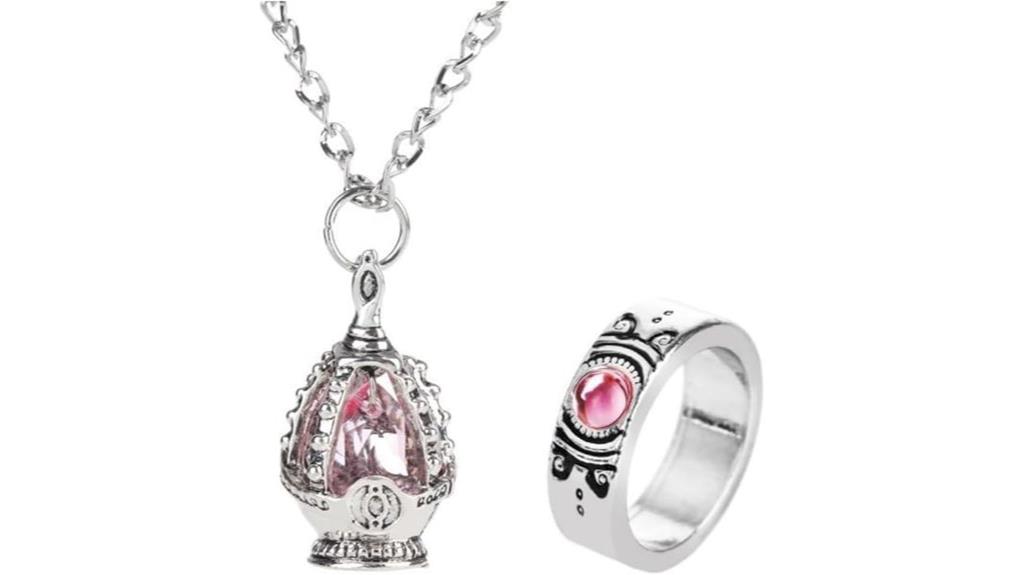 anime jewelry cosplay set