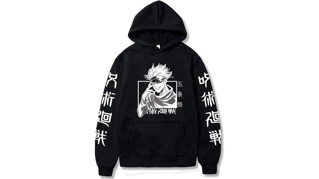 anime themed unisex hoodie