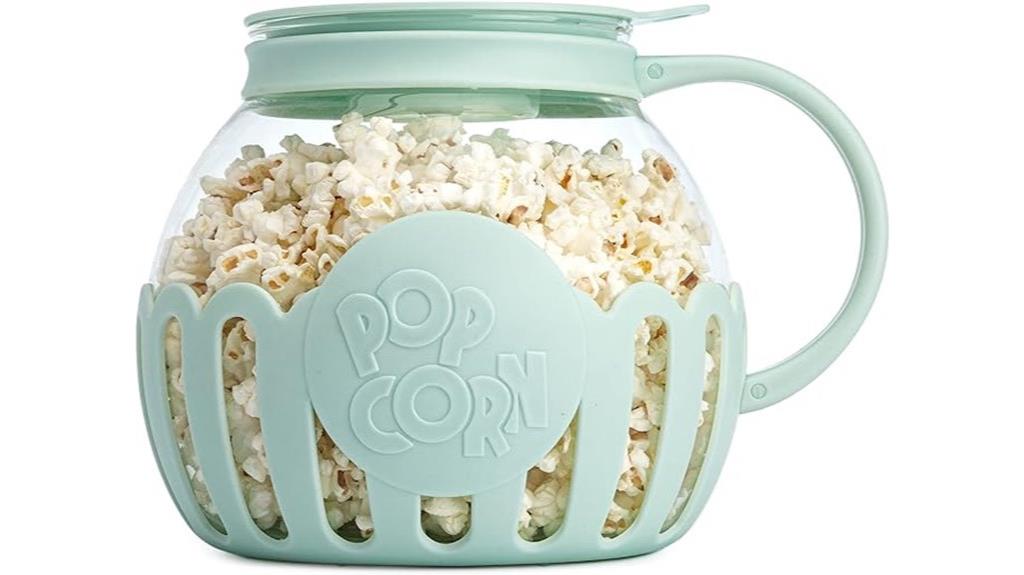 aqua microwave popcorn popper