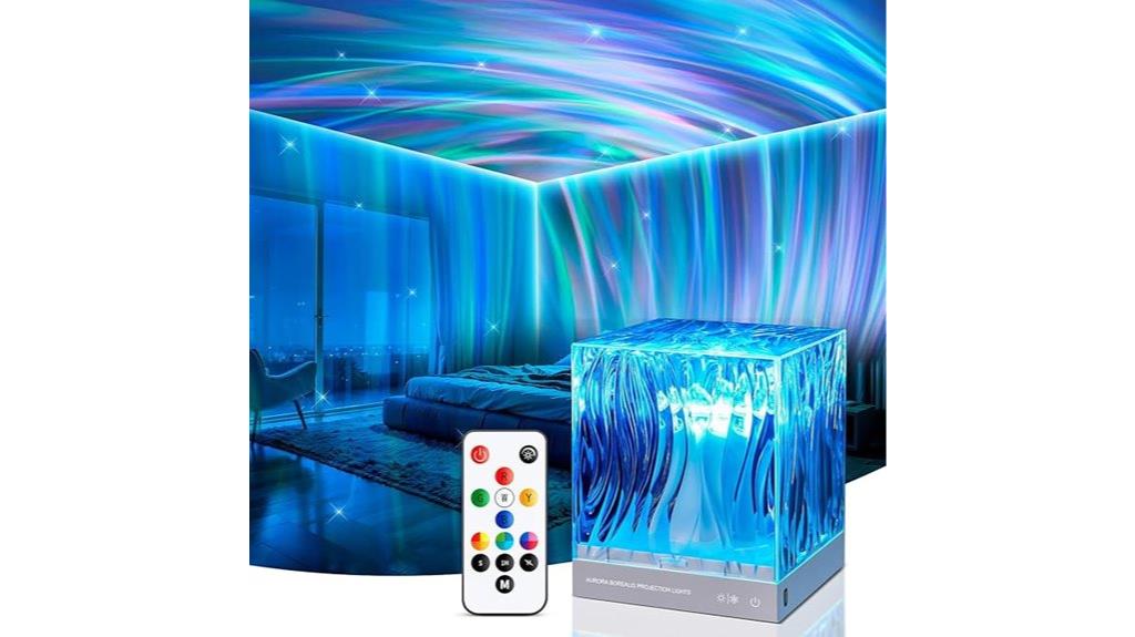 bedroom galaxy projector lights