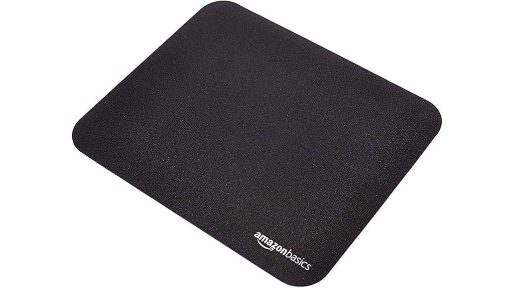 black cloth mouse pad