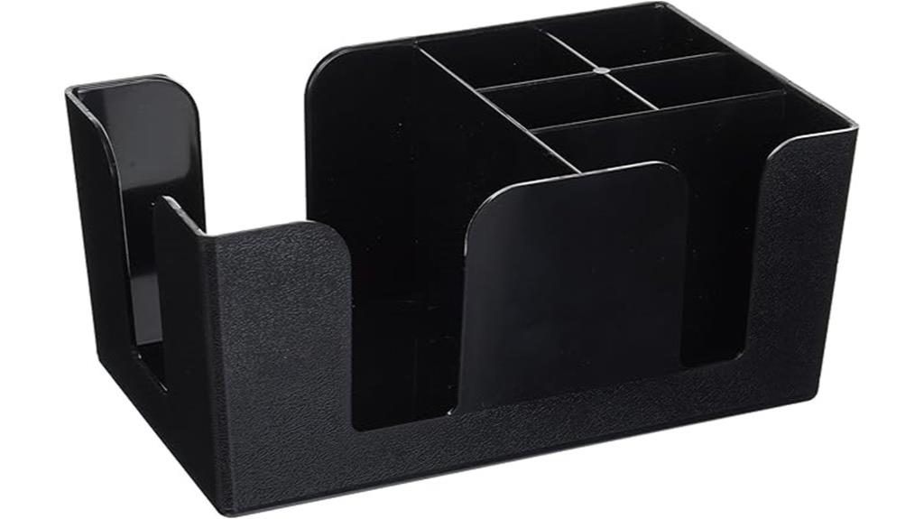 black medium bar caddy