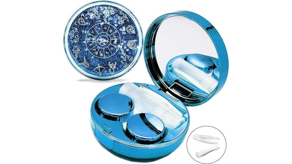 blue lens case kit