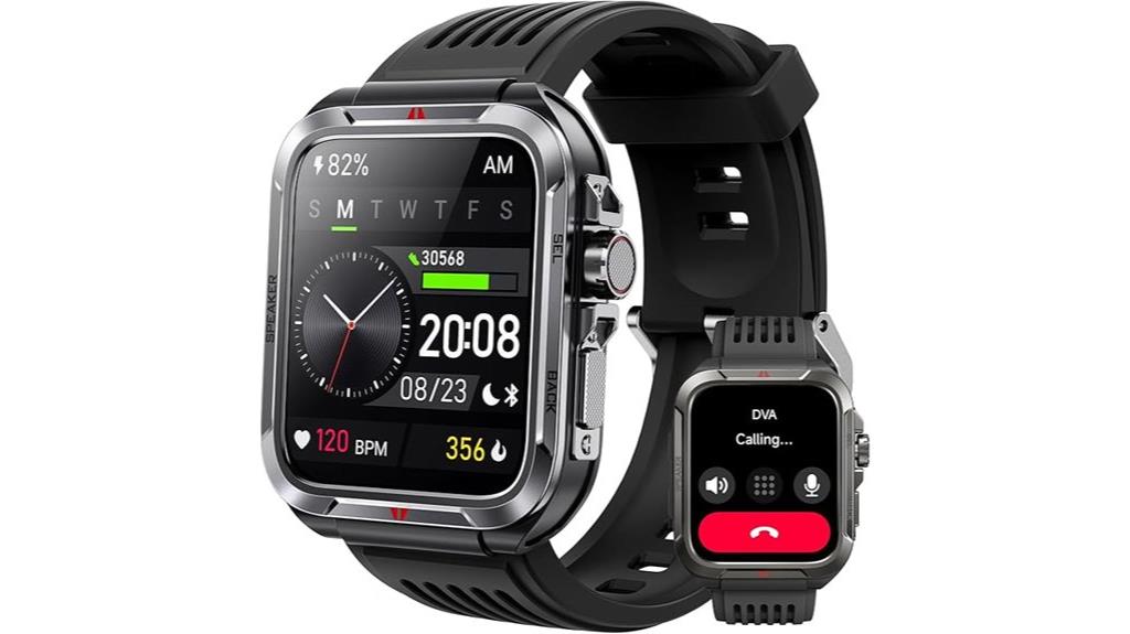 bluetooth fitness tracking watch