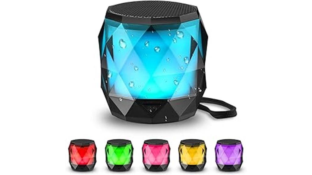 bluetooth speaker with lights