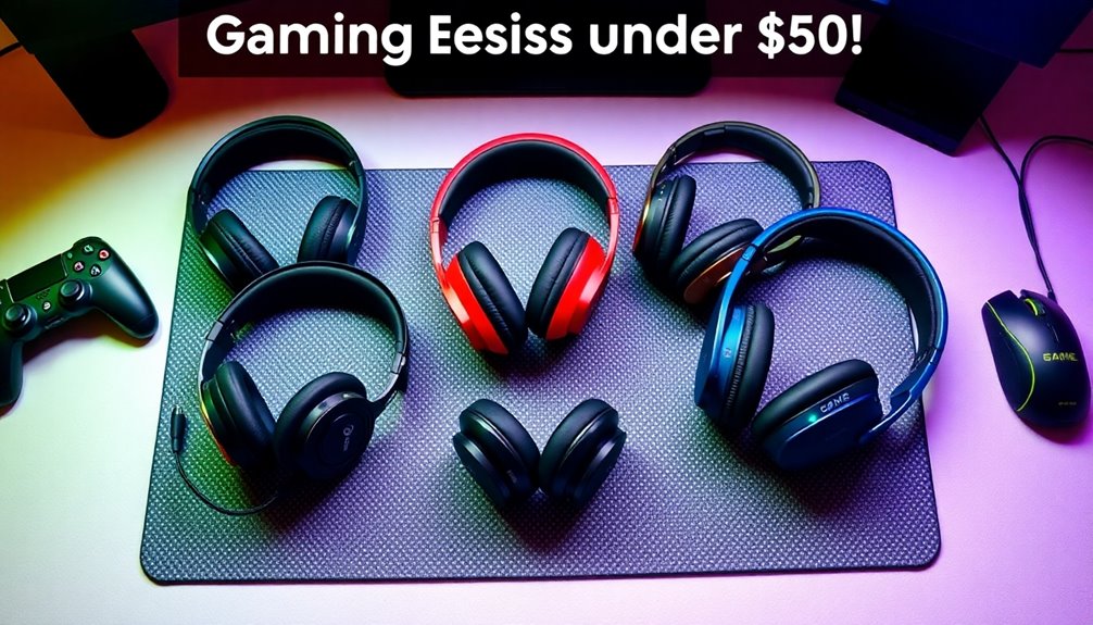 budget gaming headset selection