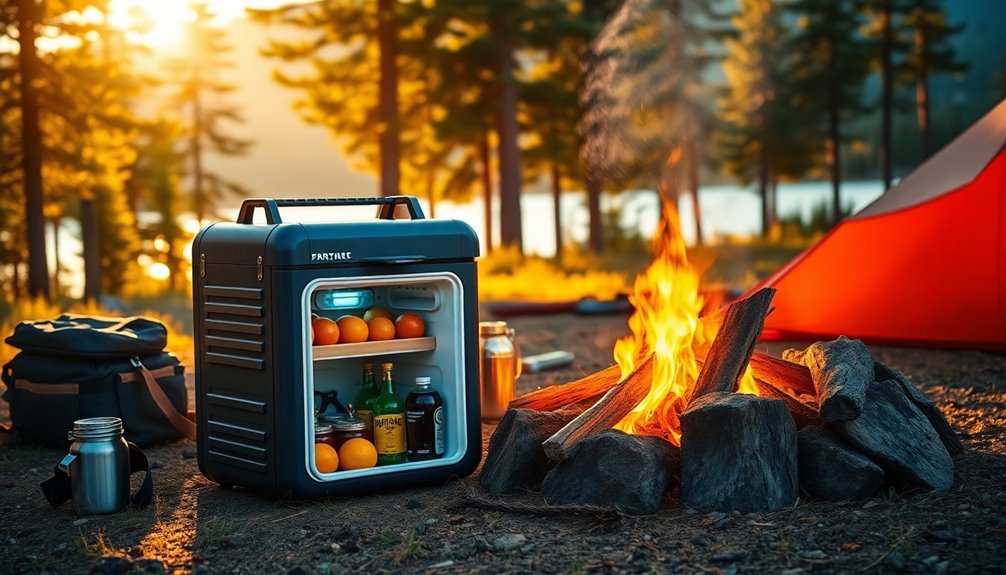 camping portable mini fridges