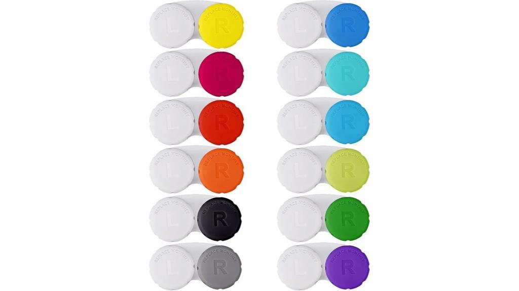 colorful contact lens kit