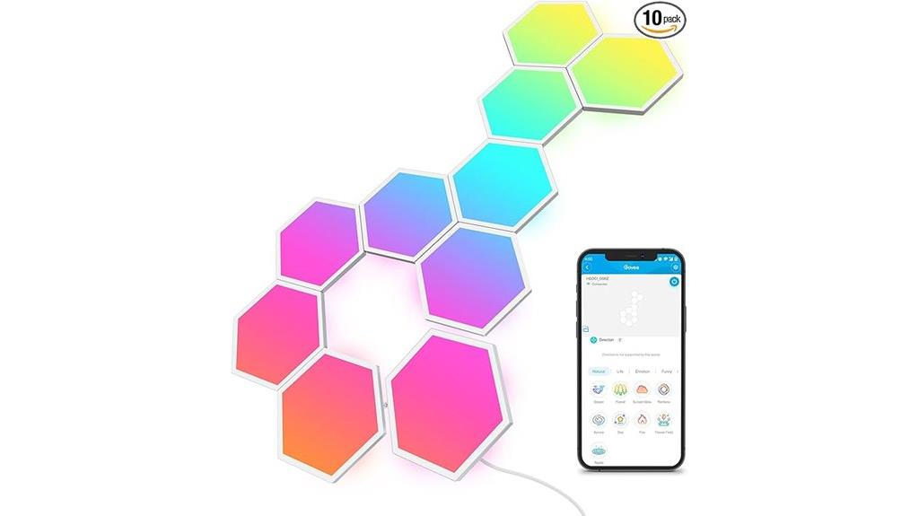 colorful led wall panels