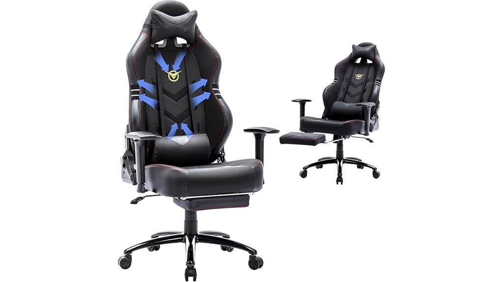 comfortable gaming chair designed