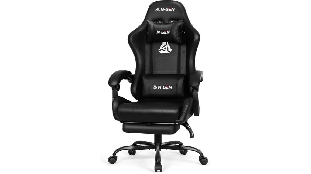 comfortable gaming chair setup