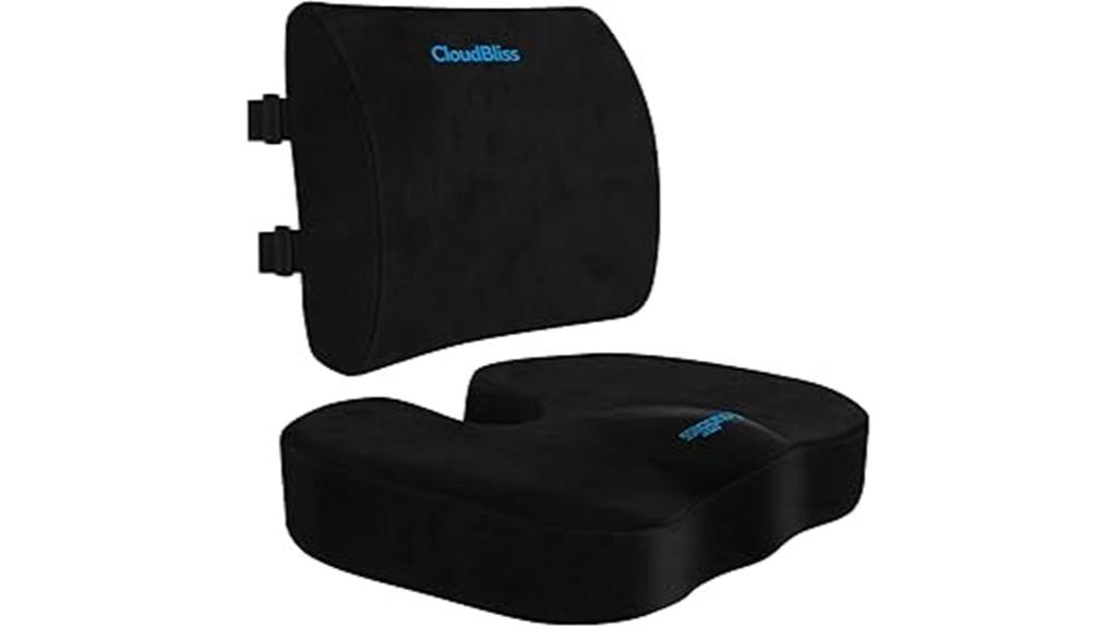 comfortable memory foam cushion