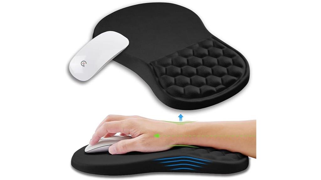 comfortable wrist support pad