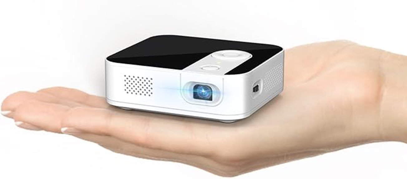 compact projector with connectivity