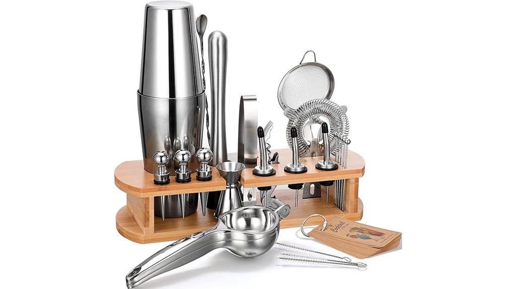 complete bartender tool set