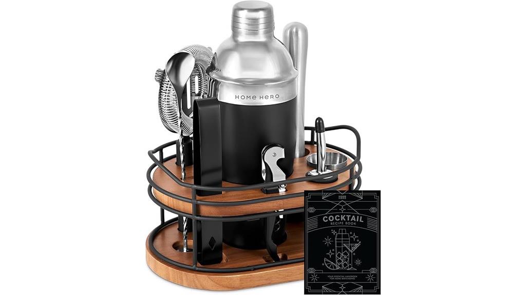 complete cocktail shaker set