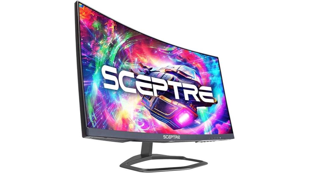 curved 24 5 inch gaming monitor