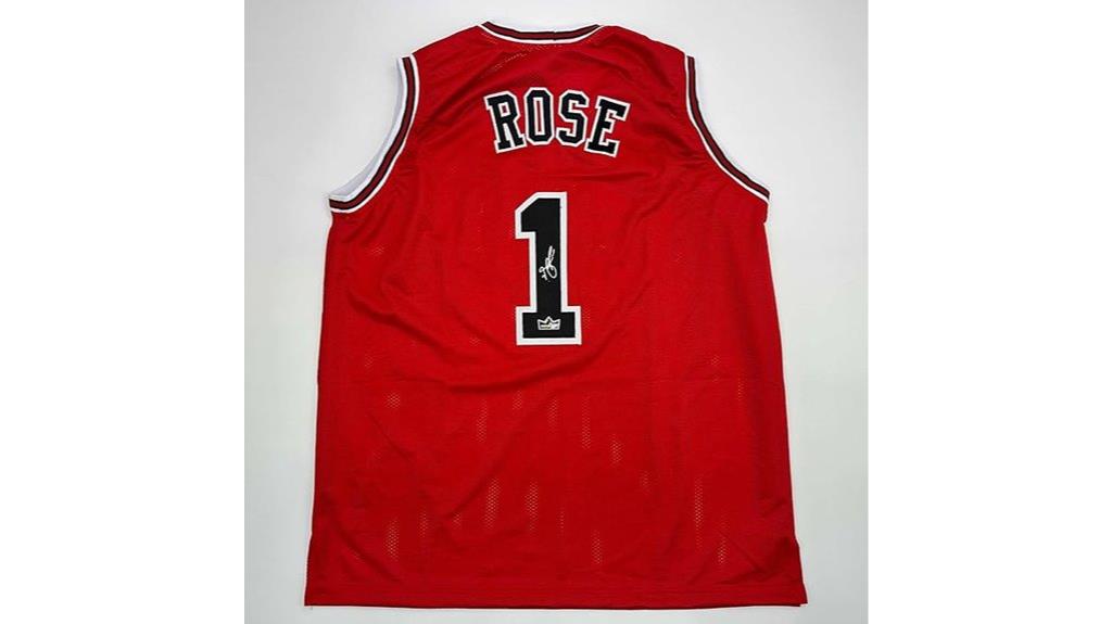 derrick rose basketball jersey