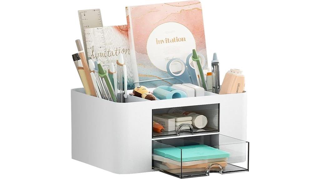 desk organizer with drawers