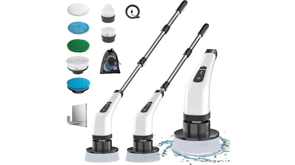 electric spin scrubber set