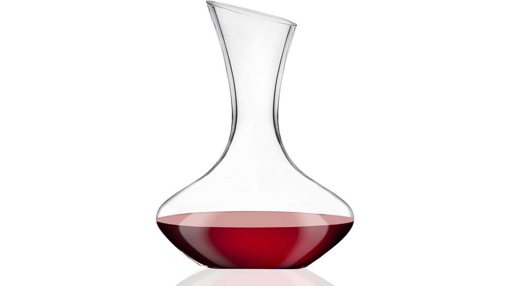 elegant wine decanter aerator