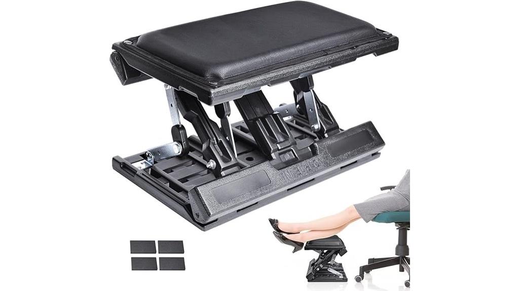 ergonomic adjustable footrest solution