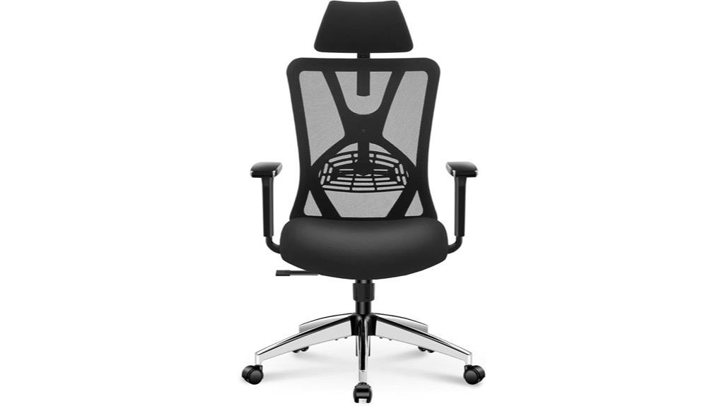 ergonomic chair with lumbar support