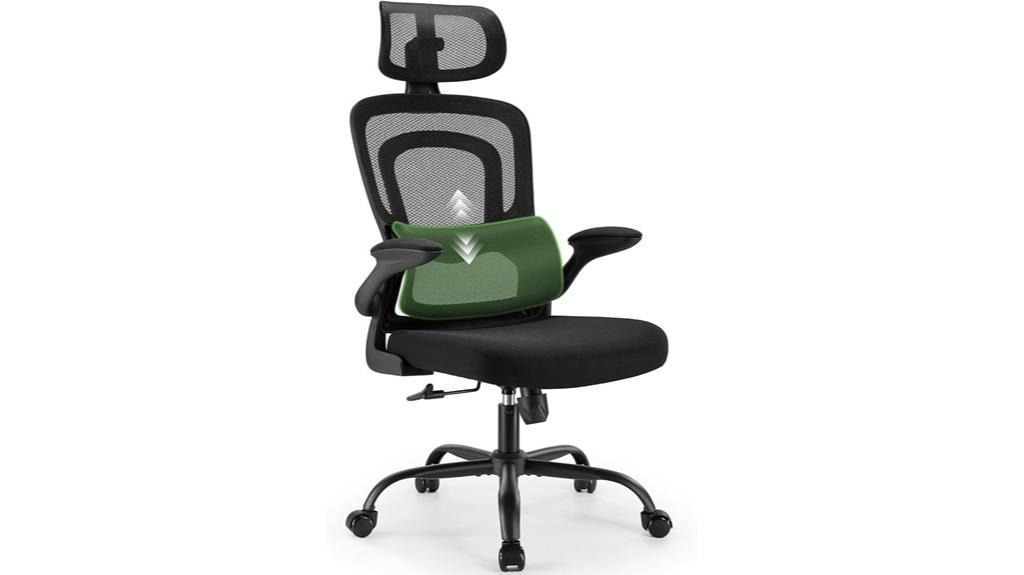 ergonomic chair with lumbar support