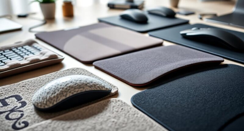 ergonomic mouse pads selection