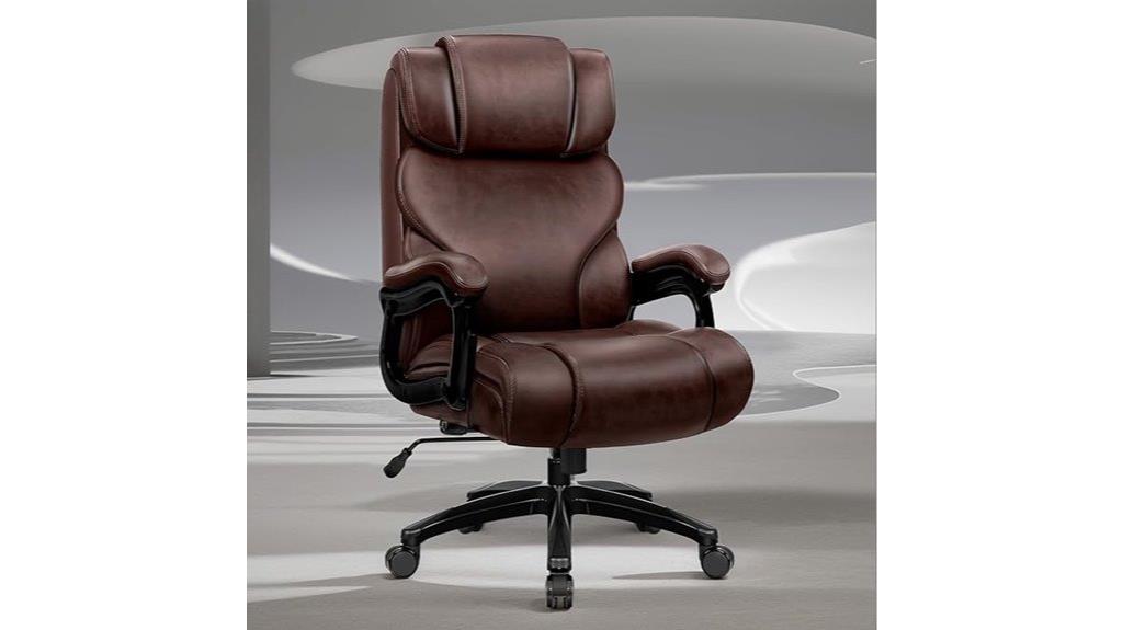 ergonomic office chair designed for heavy users