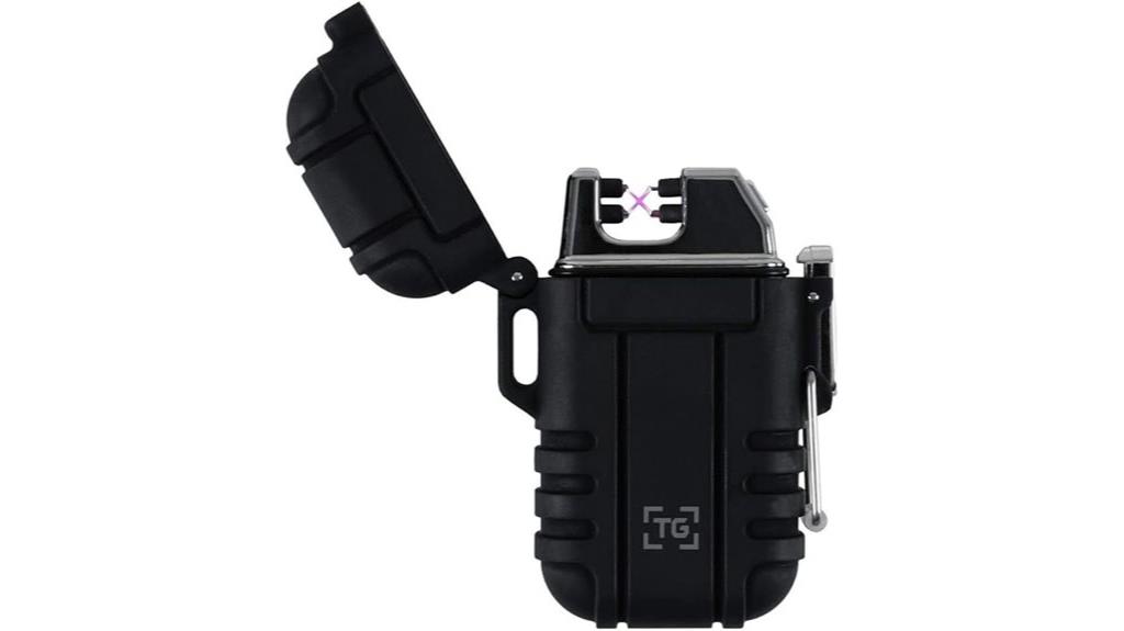 flameless dual arc lighter