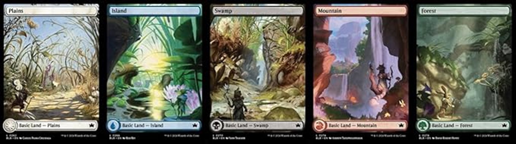 full art land cards