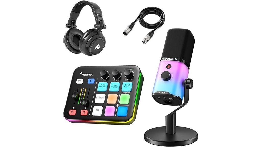 gaming microphone and gear