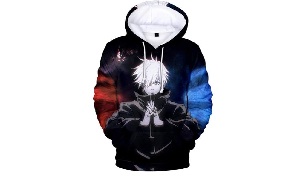 gojo satoru anime hoodie