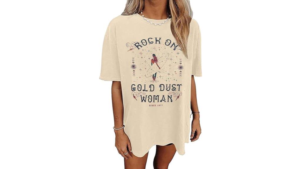 gold dust band t shirt