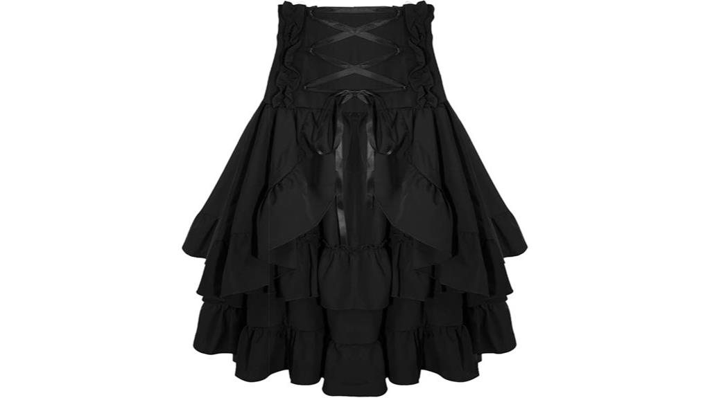 gothic steampunk women s skirt