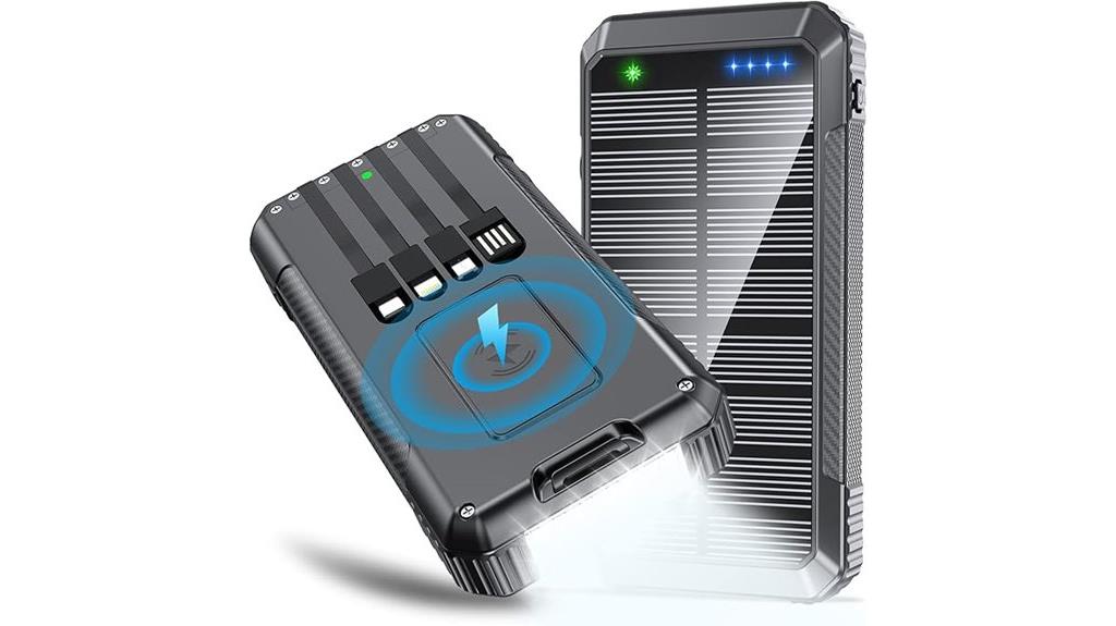 high capacity solar charger