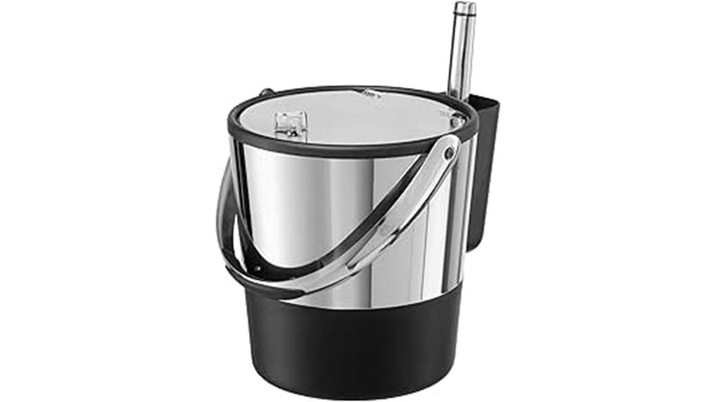 insulated stainless steel bucket