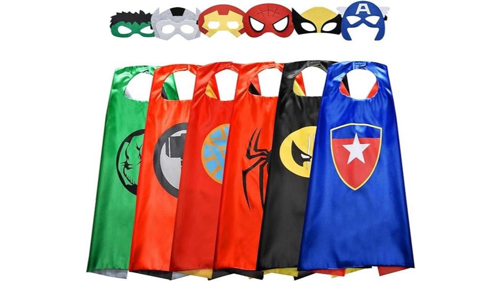 kids superhero capes available