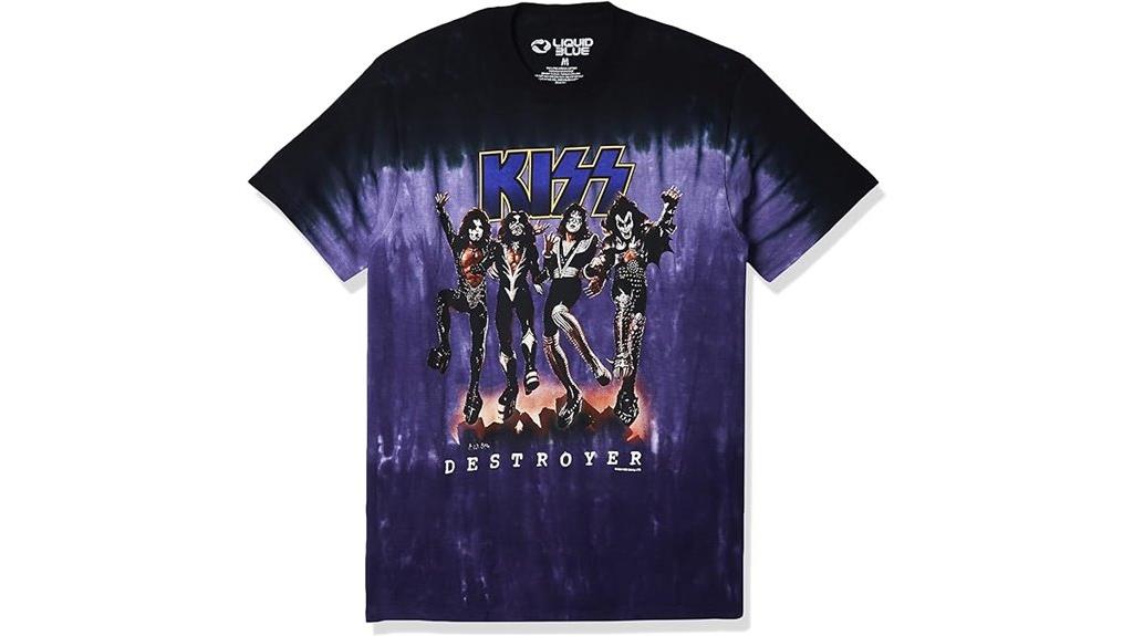 kiss destroyer t shirt design