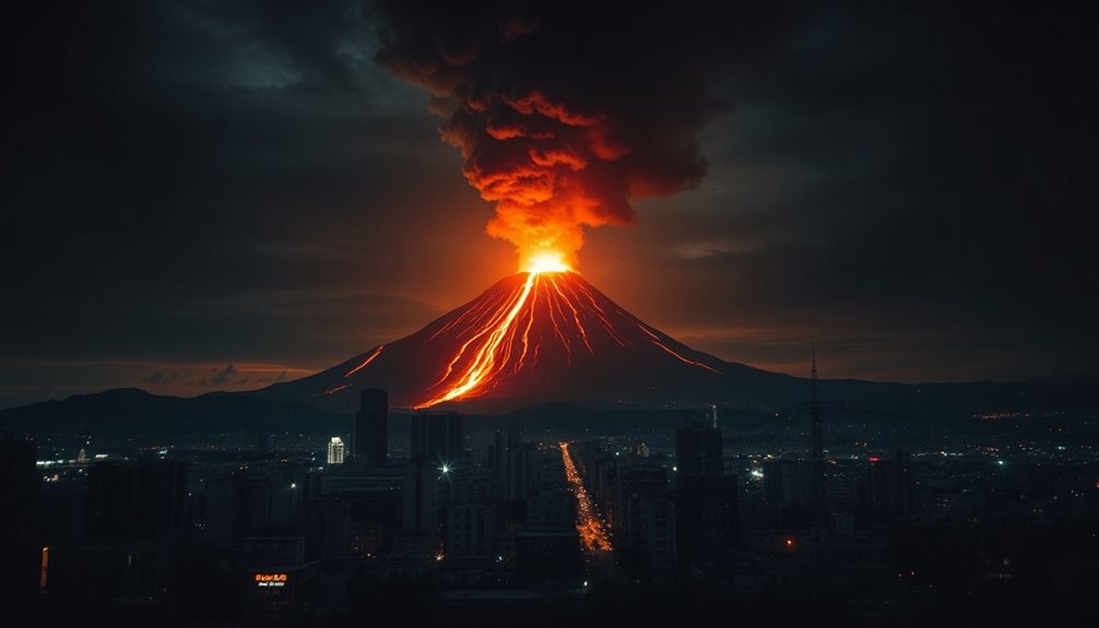 lava eruption in los angeles