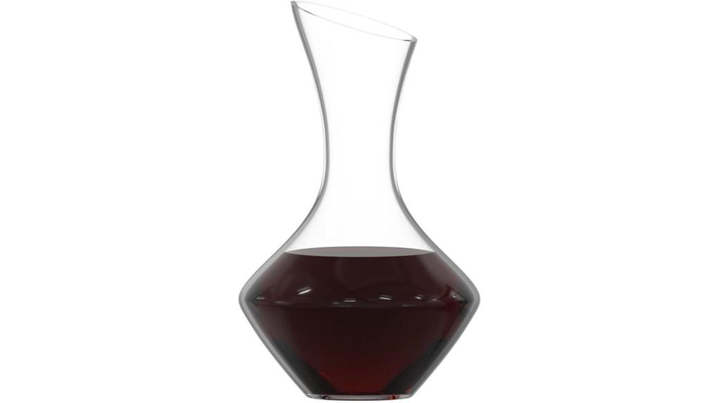 lead free crystal wine decanter