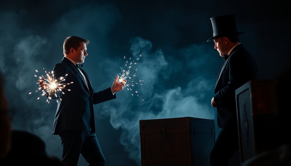 magician rivalry and deception