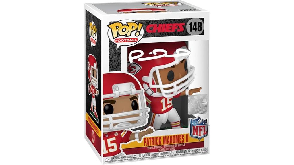 mahomes funko pop figurine